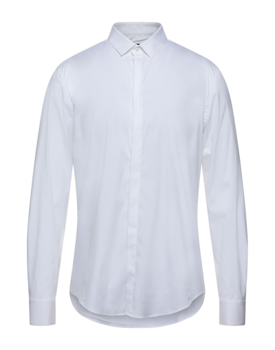 Emporio Armani Shirts In Sky Blue