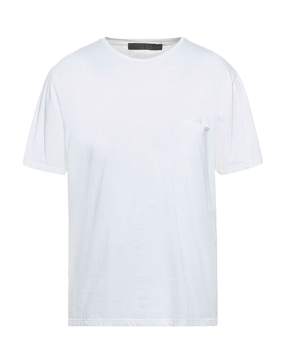 Vneck T-shirts In White