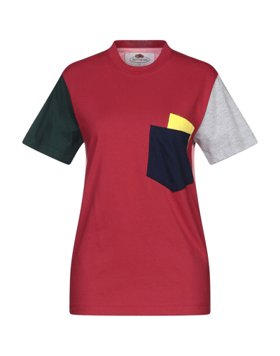 Fruit Of The Loom X Cedric Charlier T-shirts In Red
