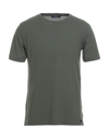 Drumohr T-shirts In Military Green