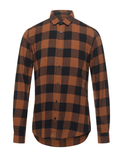 Only & Sons Shirts In Brown