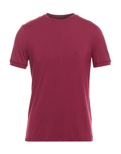 Giorgio Armani T-shirts In Red