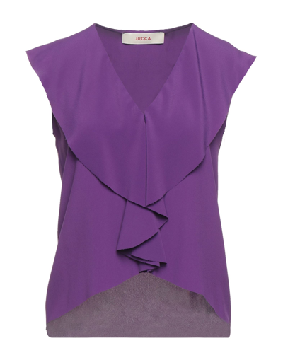 Jucca Tops In Purple