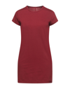 Rick Owens T-shirts In Brick Red