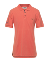 Project E Polo Shirts In Orange
