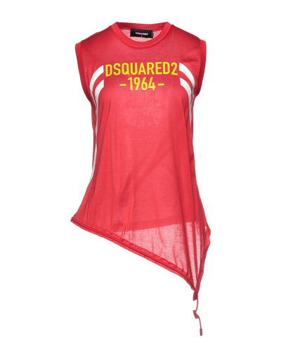 Dsquared2 T-shirts In Red