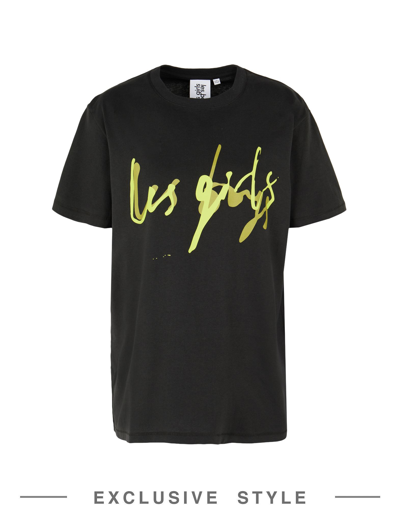 Les Girls Les Boys X Yoox T-shirts In Grey