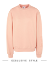 LES GIRLS LES BOYS X YOOX LES GIRLS LES BOYS X YOOX LOOPBACK CREW NECK SWEATSHIRT WOMAN SWEATSHIRT PINK SIZE XL COTTON,12634764PI 5