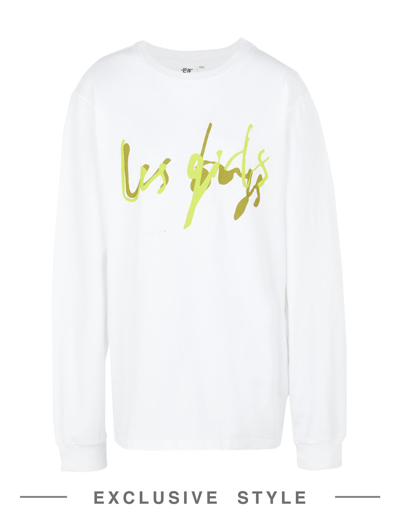 Les Girls Les Boys X Yoox T-shirts In White