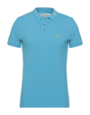 Project E Polo Shirts In Sky Blue