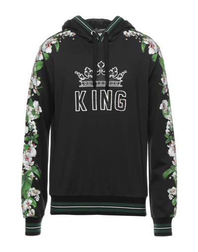 Dolce & Gabbana Sweatshirts In Black