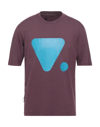 Valvola. T-shirts In Mauve