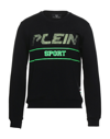 Plein Sport Sweatshirts In Black