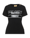 Plein Sport T-shirts In Black