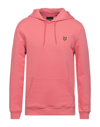 Lyle & Scott Sweatshirts In Salmon Pink