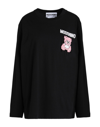 Moschino Couture Long Sleeve T-shirt In Black