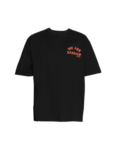 Pas De Mer T-shirts In Black