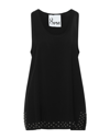 8pm Tops In Black