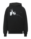 Heliot Emil Chest Logo-print Detail Hoodie In Black