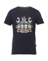 Aquascutum T-shirts In Blue