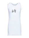 Ann Demeulemeester Holy Print Seva Cotton Jersey Tank Top In White