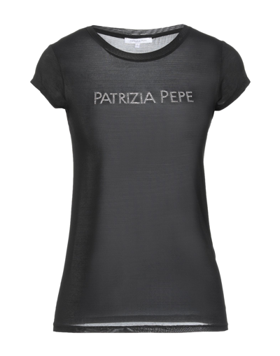 Patrizia Pepe T-shirts In Black