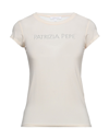 Patrizia Pepe Viscose T-shirt In Cream