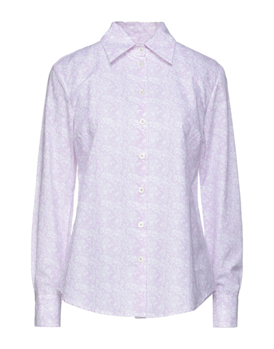 Massimo Alba Shirts In Lilac