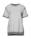 Alberta Ferretti T-shirts In Dove Grey