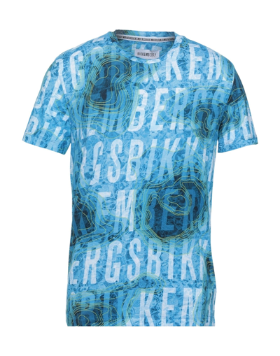 Bikkembergs T-shirts In Blue