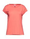 European Culture T-shirts In Coral