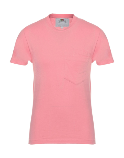 Fruit Of The Loom X Cedric Charlier T-shirts In Pink