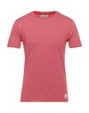 Only & Sons T-shirts In Red