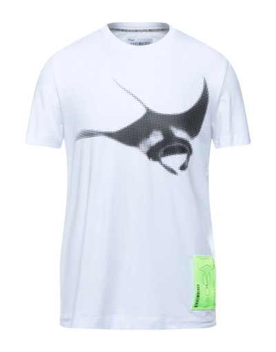 Bikkembergs T-shirts In White