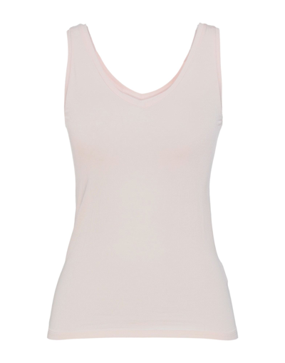 Majestic Tank Tops In Beige