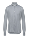 Sonrisa Man Shirt Grey Size S Cotton