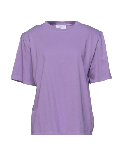 Soallure T-shirts In Purple