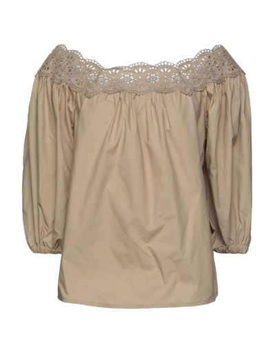 P.a.r.o.s.h Blouses In Beige