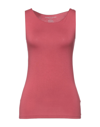 Majestic Tank Tops In Red