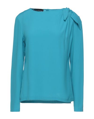 Boutique Moschino Blouses In Blue