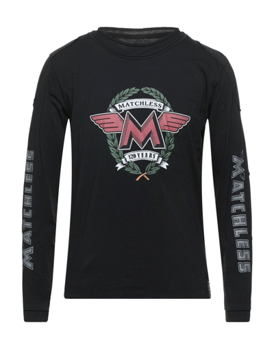 Matchless T-shirts In Black