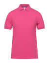 Sun 68 Polo Shirts In Pink
