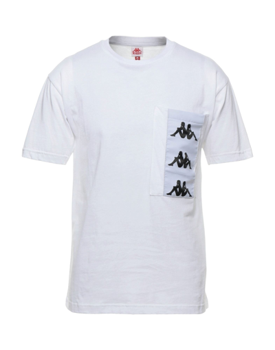 Kappa T-shirts In White