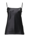 Jucca Tank Tops In Black
