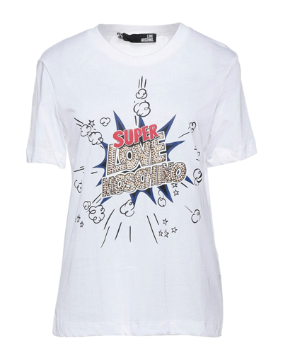 Love Moschino T-shirts In White