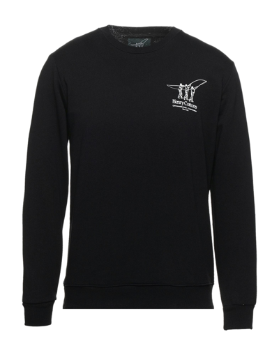 Henry Cotton's Sweatshirts In Black