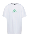 Huf T-shirts In White