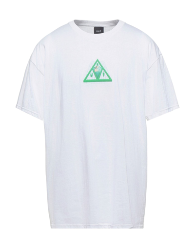 Huf T-shirts In White