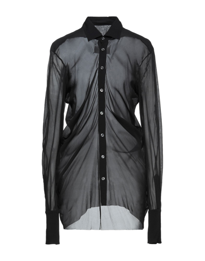 Maison Margiela Shirts In Black