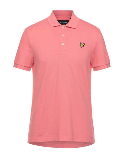 Lyle & Scott Polo Shirts In Pink